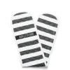 Online Daylesford Organic Black & White Stripe Double Oven Glove