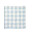 New Daylesford Organic Blue & White Check Napkin