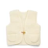 Online Daylesford Organic Childrens Gilet Natural Wool