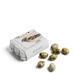 Daylesford Organic Chocolate Common Reed Bunting Bird Eggs Filled With Salted Caramel Ganache