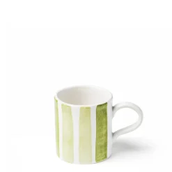 New Daylesford Organic Circus Stripe Green Mug