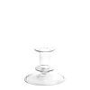 Clearance Daylesford Organic Clear Candlestick Holder