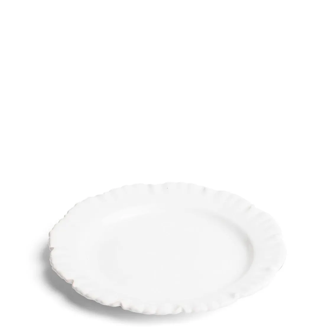 New Daylesford Organic Combs Lunch Plate White