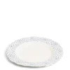 Outlet Daylesford Organic Dot Dinner Plate Blue