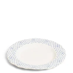 Outlet Daylesford Organic Dot Dinner Plate Blue