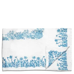 Outlet Daylesford Organic Eden Blue Tablecloth
