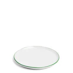 Daylesford Organic Edge Breakfast Plate Dark Green