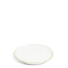 Discount Daylesford Organic Edge Dessert Plate Green