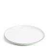 Online Daylesford Organic Edge Dinner Plate Dark Green