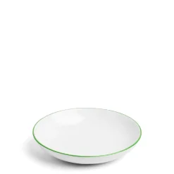 New Daylesford Organic Edge Soup Plate Dark Green