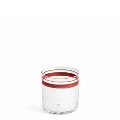 Best Daylesford Organic Fine Stripes Low Tumbler Claret