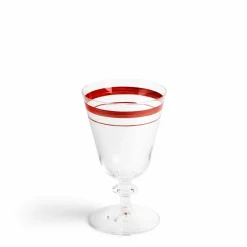 Online Daylesford Organic Fine Stripes Wine Glass Claret