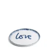 Best Daylesford Organic Galley Love Blue Side Plate