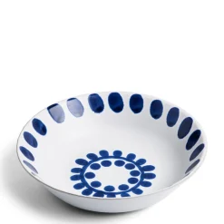 New Daylesford Organic Galley Sunflower Blue Large Bowl