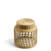 Hot Daylesford Organic Glass Pot with Weave Medium