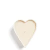 Clearance Daylesford Organic Heart Shaped Candle