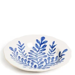 Best Daylesford Organic Leaf Bowl Blue Large