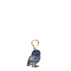 Outlet Daylesford Organic Leather Owl Keyring