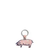 Hot Daylesford Organic Leather Pig Keyring