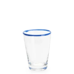 New Daylesford Organic Ledbury Tumbler Blue Tipped Large