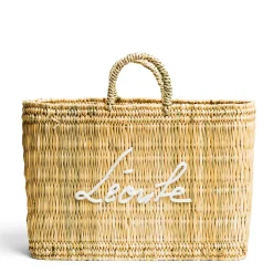 Best Daylesford Organic Léoube White Basket Bag