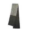 New Daylesford Organic Mens Shin Scarf Charcoal