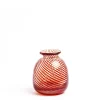 Best Daylesford Organic Miro Red Spiral Stripe Vase