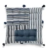 Sale Daylesford Organic Nila Dhaba Blue Cushion