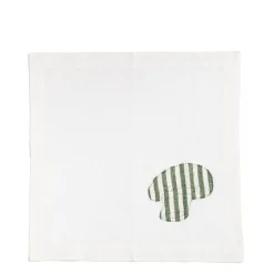 Daylesford Organic Nila Market Napkin Green