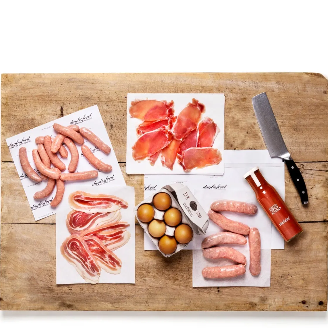 New Daylesford Organic Organic Breakfast Butcher Box
