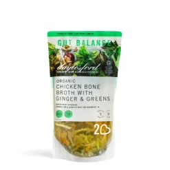 Discount Daylesford Organic Organic Chicken Bone Broth with Ginger & Greens