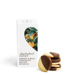 Online Daylesford Organic Organic Orange & Milk Chocolate Butter Biscuits