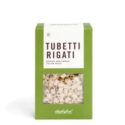 New Daylesford Organic Organic Tubetti Rigati Whole Wheat Italian Pasta