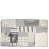 New Daylesford Organic Patchwork Quilt Navy & White Large