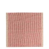 New Daylesford Organic Portobello Gingham Napkin Red