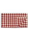 Best Daylesford Organic Portobello Gingham Tablecloth Red