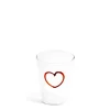 Sale Daylesford Organic Red Heart Glass