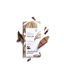 New Daylesford Organic Single Origin Milk Chocolate Praline Bar