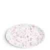 Daylesford Organic Solstice Splatter Oval Dish Lilac Ceramic