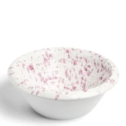 Hot Daylesford Organic Solstice Splatter Salad Bowl Lilac Ceramic