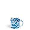 Hot Daylesford Organic Splatter Mug Blue Enamel