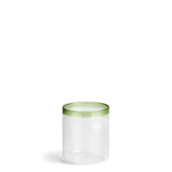 Discount Daylesford Organic Tealight Candle Holder with Green Rim