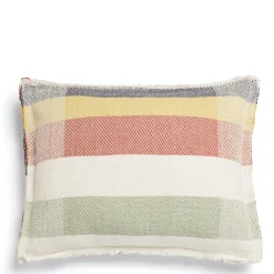 Best Daylesford Organic Trappers Cushion Multi Stripe