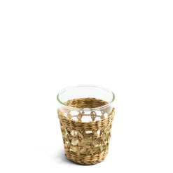 Discount Daylesford Organic Weave Glass Tumbler Small