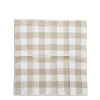 Discount Daylesford Organic White & Natural Check Napkin