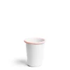 Outlet Daylesford Organic White & Pink Small Enamel Tumbler