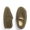 New Daylesford Organic Wool Slippers Khaki